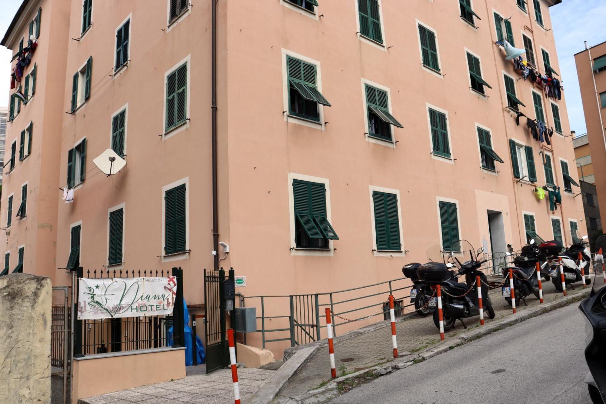 Albergo Locanda Diana Genua Exteriör bild